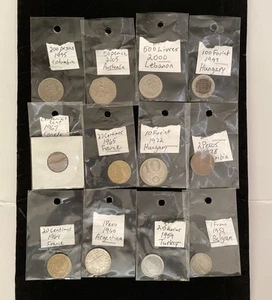 Coin Collection From Around The World As Shown 1950’s - 2000’s - Picture 1 of 17