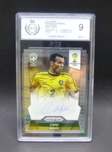 2014 Panini WORLD CUP PRIZM Cafu #S-CA Mint PGS 9 Signatures Autograph - Picture 1 of 1