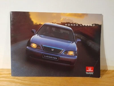 Honda Legend 3.5 Sales Brochure 1996-99 UK Market  - Image 1 of 4