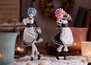 Figura de anime Re:Zero Ram Rem set POP UP PARADE Good Smile Company - Imagen 1 de 9
