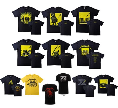 Camiseta Metallica Oficial Temporadas M72 Portada Álbum Banda Logo Nueva S a 2XL Foto 1 de 4