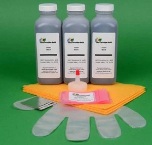 3 Toner Nachfüllsets mit Chips für HP Enterprise P3010 P3011 P3015 P3016 55A CE255A - Bild 1 von 1