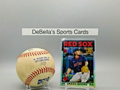 2021 Topps Update Hirokazu Sawamura 1986 Mojo Chrome Refractor RC #86C-46 - Image 1 of 2