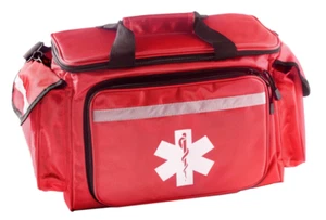 Professional EMT Empty First Aid Shoulder Kit Bag | 4 Compartments - Picture 1 of 4