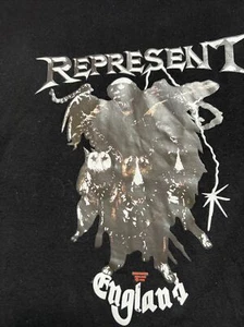 Manchester England Brand 1990 - Represent England black T-shirt, large - Bild 1 von 9