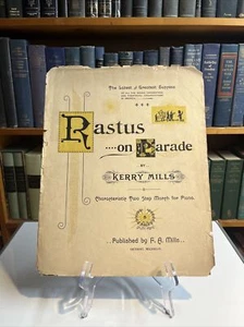 Rastus On Parade By Kerry Mills Sheet Music 1895 - Picture 1 of 5