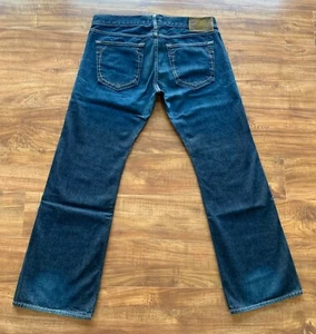 Pantalone jeans uomo VERA RELIGIONE cotone dritto blu scuro denim fondo tg 38 x 34 - Foto 1 di 20