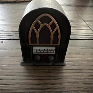 Vintage Play Me pencil sharpener Ref. 974 Made in Spain Radio Metal Miniature - Picture 1 of 7