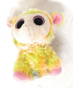 Ty Beanie Boos Blossom Lamb Pastel Tie Dyed Pink Eyes - Picture 1 of 4