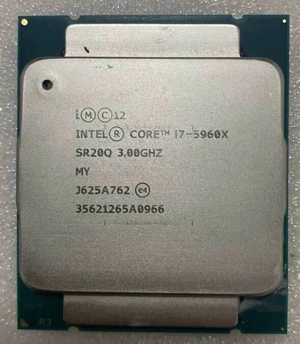 Intel Core i7-5960X 8-core SR20Q 3.00GHz 20MB LGA2011-3 CPU processor - Image 1 of 1