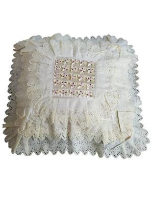Vintage Throw Pillow Cover - Image 1 of 4