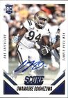 2015 Score Rookie Autographs Giants Football Card #346 Owamagbe Odighizuwa. rookie card picture