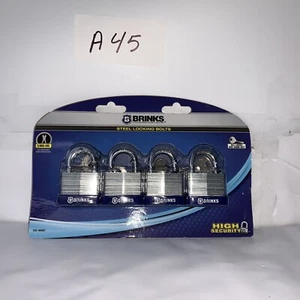 Brink's 7/8" Laminated Steel Padlock new free shipping - Picture 1 of 1