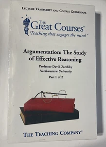 Transcript Argumentation: The Study of Effective Reasoning by David Zarefsky NEW - Picture 1 of 2