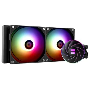 AQUA ELITE 240 ARGB Refroidisseur d'eau CPU avec Double Ventilateurs PWM 1550TR/MIN Vitesse... - Photo 1/5