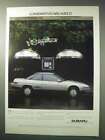 1986 Subaru XT Turbo Car Ad - Conservatives Hate It