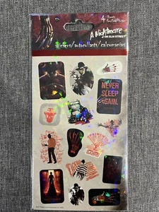 PACK DE 4 HOJAS DE PEGATINAS PESADILLA EN ELM STREET DE SANDYLION - Imagen 1 de 2