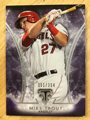 Mike Trout Baseball Cards - Base, Insert, Parallel Cards - Choose/Pick Your Card - Image 1 of 3