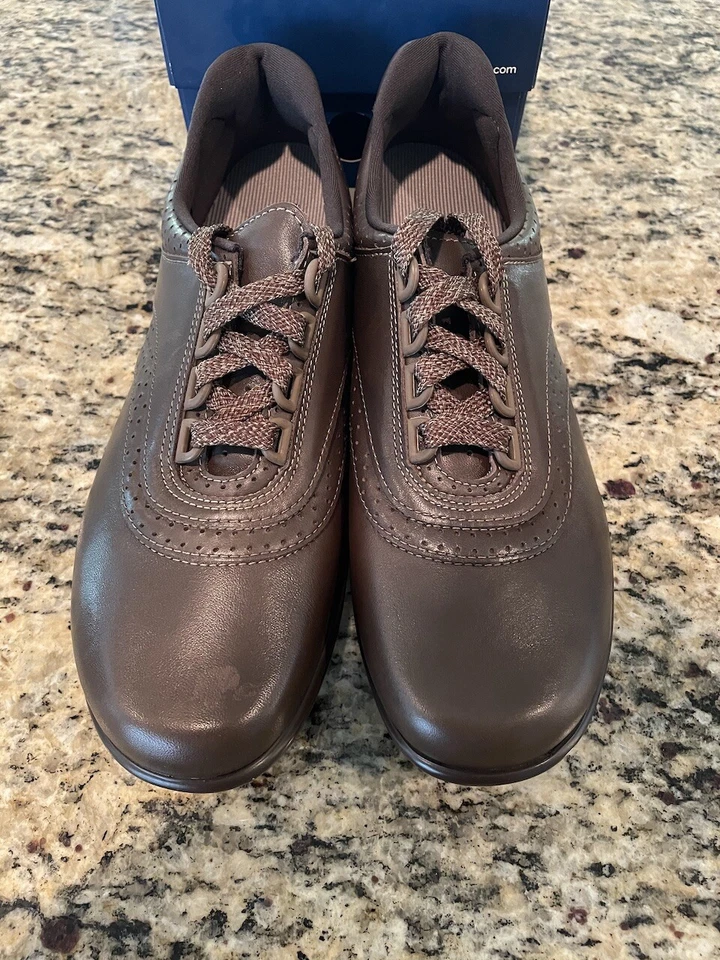 SAS Walk Easy Coffee Brown 8 Medium Women's Walking Shoes
