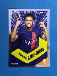 Figurine Panini Sticker Foot 2024 n.334 Warren Zaire-Emery (Paris Saint-Germain) - Imagen 1 de 1