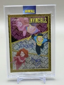 Keepsake Cards Invincible Atom Eve Dual Laser Signagraph Auto SDCC 2025 /10 Gold - Picture 1 of 2