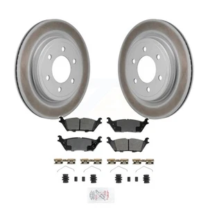Transit Auto KGA-106286 Brake Disc and Pad Kit Rear for Lincoln Navigator Ford - Picture 1 of 12