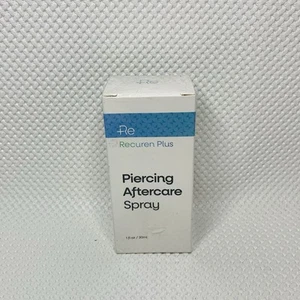 Recuren Plus Piercing Aftercare Spray New SEALED 1oz Exp. 10/17/2025 - Picture 1 of 4