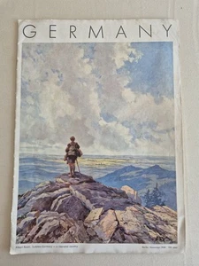 Nazi Germany Tourist Brochure 1938 By The Reich Committee For Tourist Travel - Picture 1 of 7