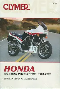 84 85 1983 Honda VF700F VF750F VF1000F manual taller interceptor - Imagen 1 de 1