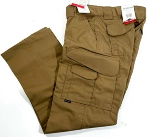 TruSpec 1369 24-7 WOMENS SIZE 6x32 ORIGINAL TACTICAL RIP-STOP PANTS COYOTE TAN - Picture 1 of 2