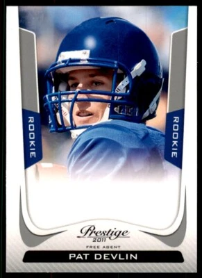 2011 Panini Prestige. Pat Devlin Football Cards #273 - Image 1 of 2