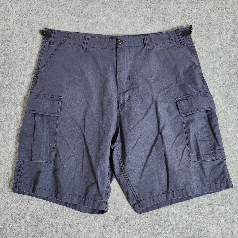 Rothco Green BDU Cargo Shorts Soft Cotton Navy Blue Regular 40 x 10 - Image 1 of 4