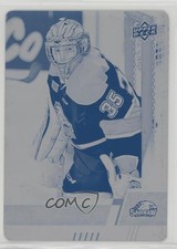2017-18 Upper Deck CHL Printing Plate Cyan 1/1 Evan Cormier #139 i9y