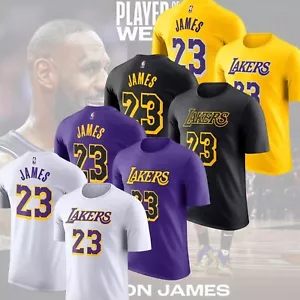 SALE! Lebron James #23 Los Angeles Lakers Name & Number FAST SHIPPING for Fans - Picture 1 of 11