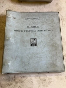 DETROIT GM ENGINE 60 70 BEDFORD SERIES MAINTENANCE SERVICE MANUAL - Bild 1 von 2