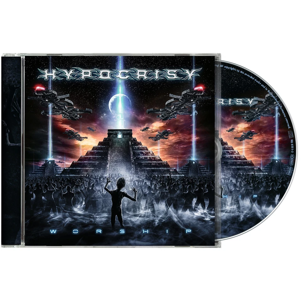Hypocrisy 'Worship' CD Jewel Case - Nouveau et Scellé - Photo 1/1