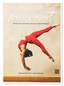 Anuncio impreso Free People Movement Suni Lee Gimnasta 2021 Revista Anuncio - Imagen 1 de 4