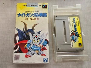 SD Gundam Gaiden: Knight Gundam Monogata Super Famicom SFC Japan-Import US-Verkäufer - Bild 1 von 2
