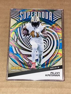 2021 Panini Instant Supernova 1/3357 Alvin Kamara New Orleans Saints - Image 1 of 2