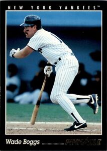 1993 Pinnacle #424 Wade Boggs Yankees *B882