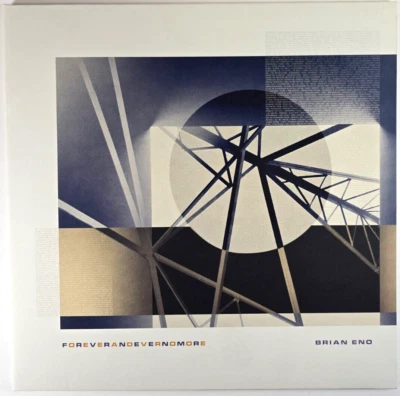 Brian Eno Foreverandevernomore LP Album vinyl record 2022 black 180gram - Image 1 of 4