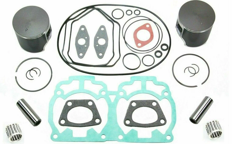 Ski-Doo Formula Z 600 SPI 2000 pistones rodamientos juntas kit de reconstrucción extremo superior 76 mm Foto 1 de 4