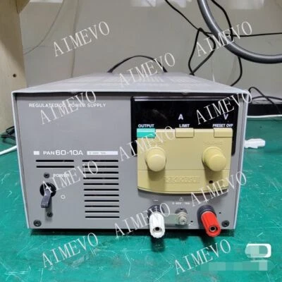 Kikusui PAN60-10A Regulated DC Power Supply 0-60V/0-120A - Image 1 of 4