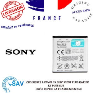 Batterie Battery Akku Sony Sony Ericson BST38 BST 38 Pour Le W995 - Zdjęcie 1 z 1