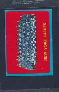 1963 Topps #060 New York Giants Team EX *50 - Picture 1 of 1