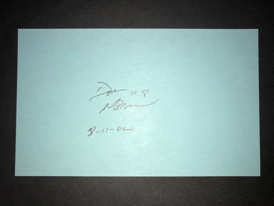 Tarjeta Angels 2004: Dallas McPherson, firmada 3x5 Foto 1 de 1