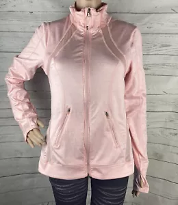 Giacca Atletica Donna Tangerine Piccola Rosa Cerniera Piena Fori Ventilati Tasche - Foto 1 di 12