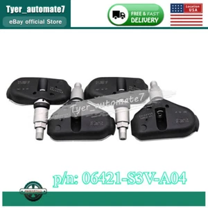 4x Tire Pressure Sensor 315MHz TPMS 06421-S3V-A04 for Acura Honda -Alloy Wheels - Picture 1 of 10