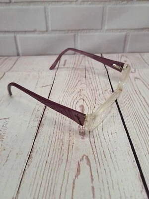 Женские очки GUESS 0612 в фиолетовой/прозрачной оправе - Изображение 1 из 4