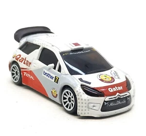 Custom Car from MJ Citroen DS3 WRC Qatar White (Sticker Decals) 1:64 3" C068 - Picture 1 of 8
